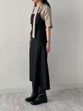 Halter Neck A-Line Long One-Piece