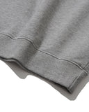 Applique Raglan Half Sweat Shirt