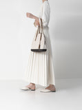 [Premium] Sophia Pleated Strap Long One Piece