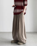 Yuushi Pintuck Wide Pants