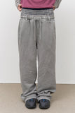 Hang Pigment Sagging Pants