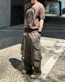 Nylon Multi Pocket Banding Pants