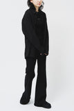 (W) Black Flare Jeans