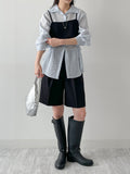 Actor Linen Two-Way Loose Fit Shirt