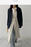 Timber Unbalanced Loose Fit Single Jacket