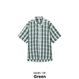 Tyler Checked Half Shirt