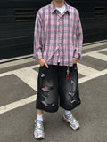 Vintage Damage Bermuda Denim