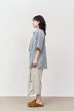 Pie Checked Bermuda Pants