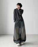 Tomboy Balloon Wide Denim