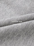 Post Printed Zip Hoodie
