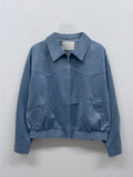 Steel Western Suede Blouson