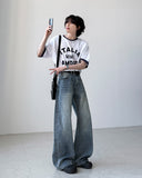 Viva Crop Ringer T-Shirt