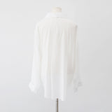 Revill See-Through Lettering Shirt