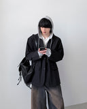 Symbol Nylon Blazer Jacket