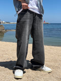 Milk Washed Gray Denim
