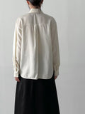 Charlotte Silky Loose-Fit Shirt