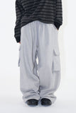 Earth wide sweat cargo pants