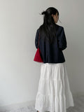 Frilled See-through Layered Bustier