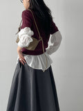 Decor Round Half Knit