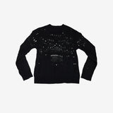 Ruel See-through Punching Long Knit