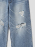 Delta Washed Damage Denim
