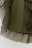 (W) Ink Frill Skirt