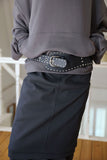Fury Stud Wide Belt