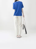 Summer Linen Short Sleeve T-shirt