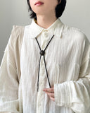 Steel Bolo Tie