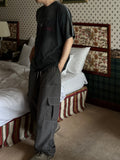 Nylon Stitch Cargo Pants
