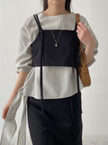 Renault Round Neck Loose Fit Blouse