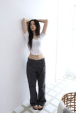 U-neck Slim T-shirt