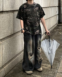 MOON Camo Short Sleeve T-Shirt