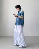 Podia Denim Half Shirt