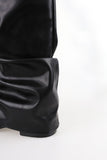 Shirring Western Warmer Long Boots