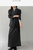 [Setup Available/Three-Piece] Mog Wool Robe Jacket