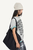 Pop-up vintage print T-shirt
