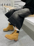 Orb Incision Crop Denim Jeans