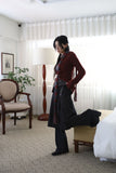 Peulinjeu Boucle Knit Thin Muffler