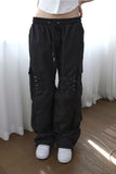 two-way strap cargo pants