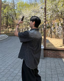 Luffy Slav Denim Shirt