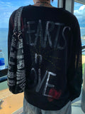 Moa love see-through knit