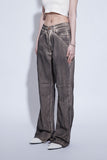 wrinkle coating jeans
