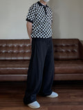 Checker Collar Knit