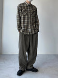 Corduroy Balloon Wide Pants