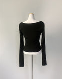 Jennifer Satin Shirring Lace Top