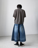 Woodies Cutting Bermuda Denim