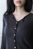 Dio see-through cardigan