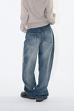 Brunel crack denim pants