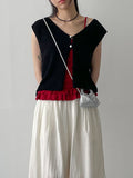 Boucle Two Button Overfit Vest
